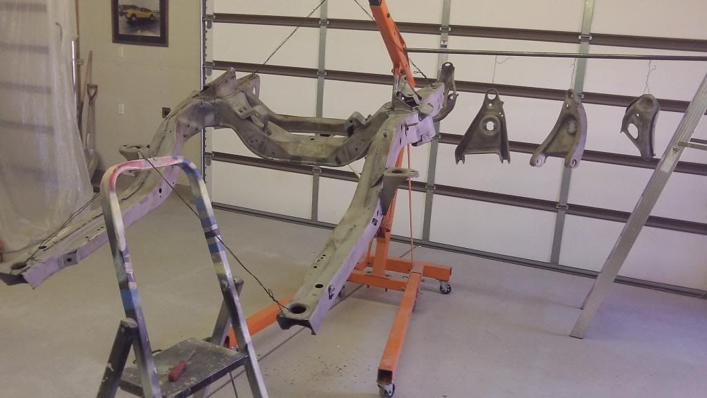 Subframe paint or powder coat Team Camaro Tech